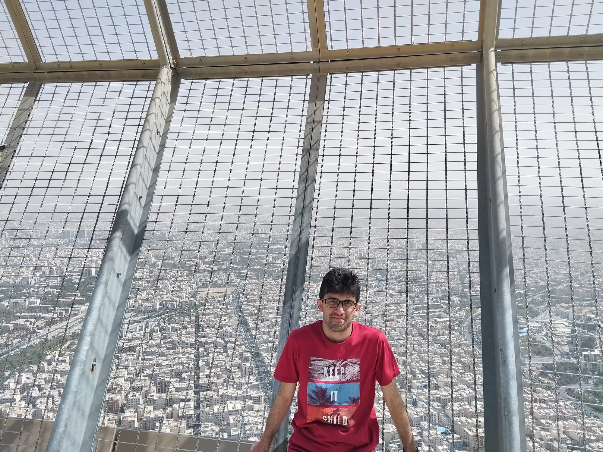 محمدامین اسکندری در برج میلاد تهران