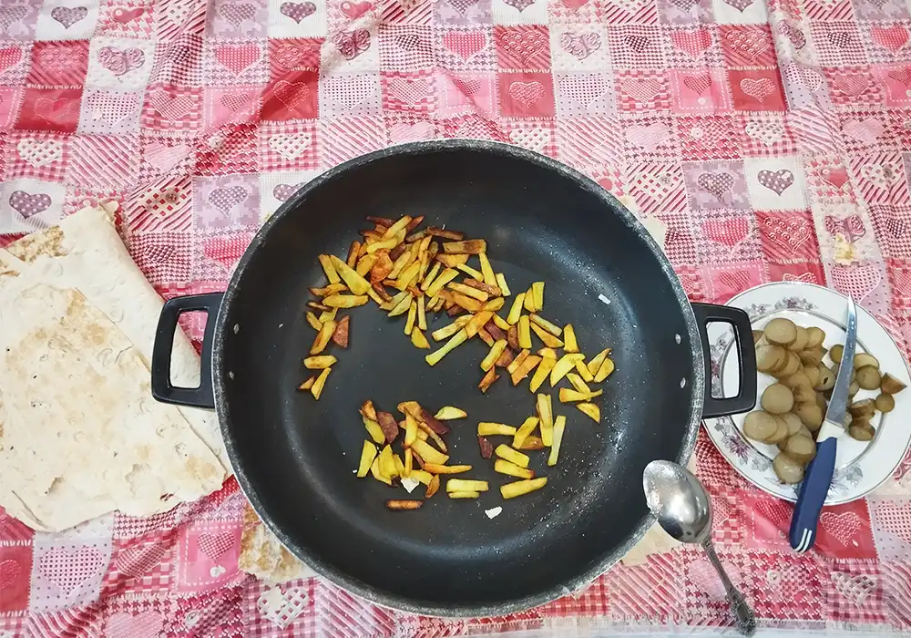 آشپزی و از هر دری سخنی گفتن...